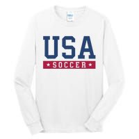 USA Soccer Fan Tall Long Sleeve T-Shirt