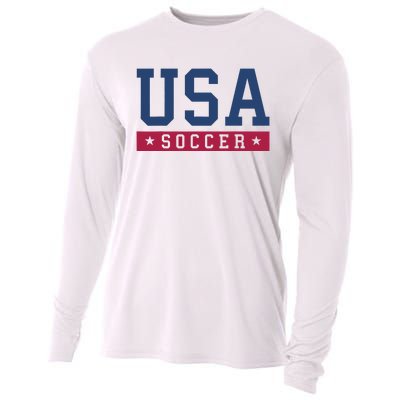 USA Soccer Fan Cooling Performance Long Sleeve Crew