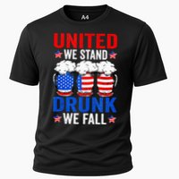 USA Sausage Funny 4th Of July Cooling Performance Crew T-Shirt