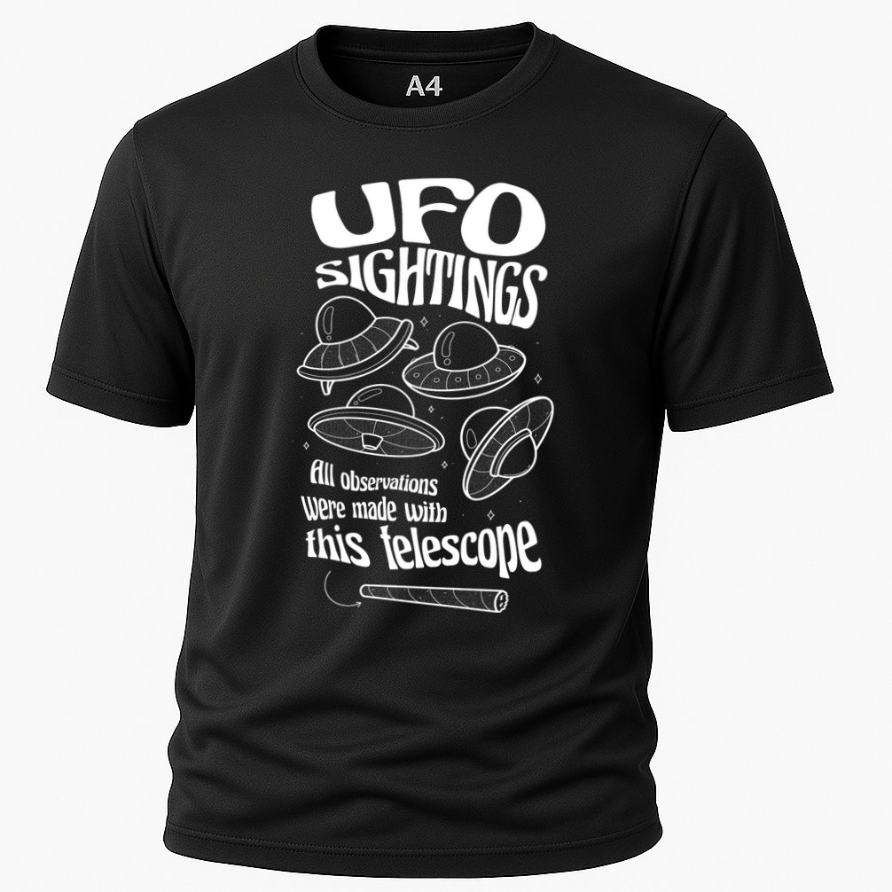 UFO Sightings Funny Performance Shirt