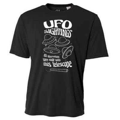 UFO Sightings Funny Cooling Performance Crew T-Shirt