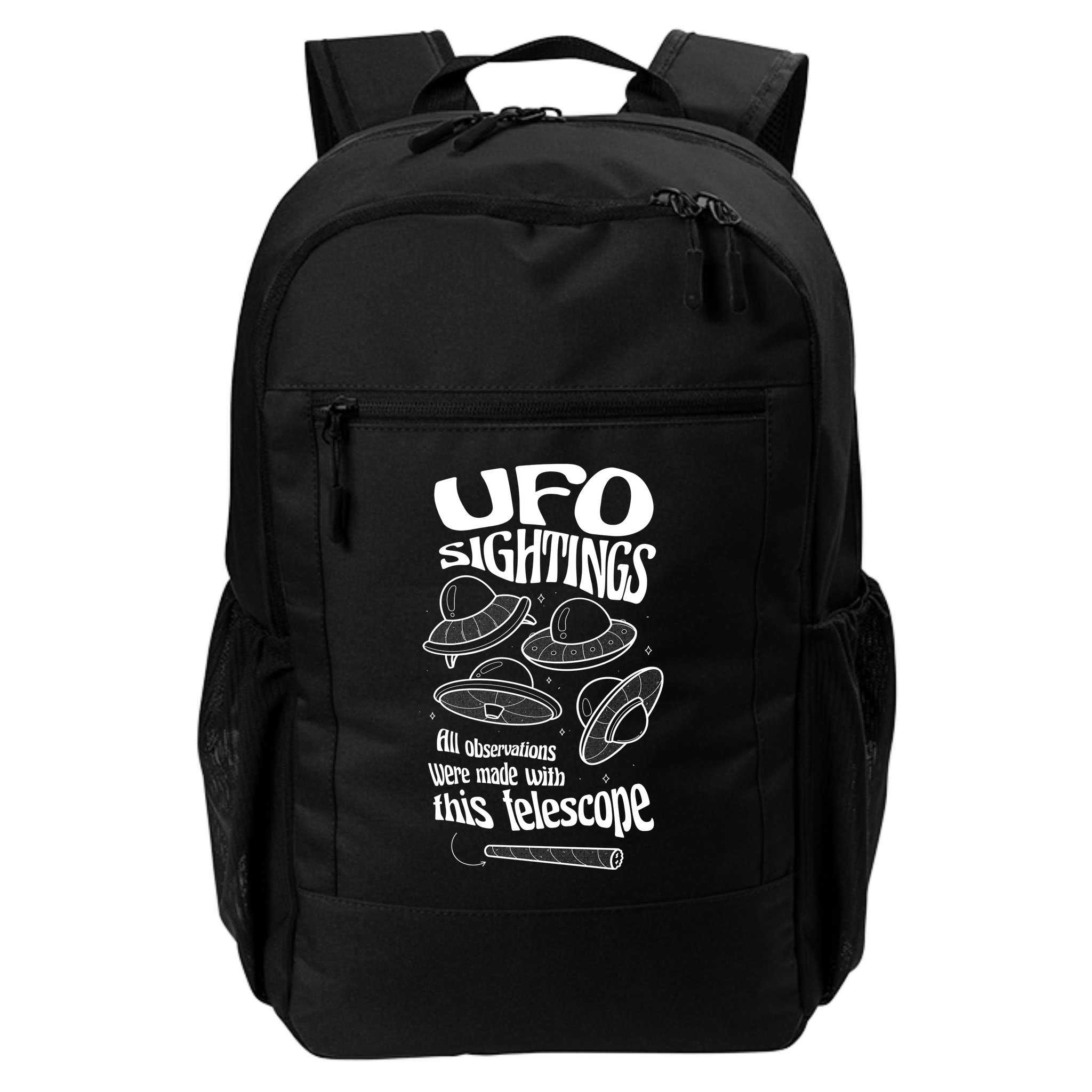 UFO Sightings Funny Backpack