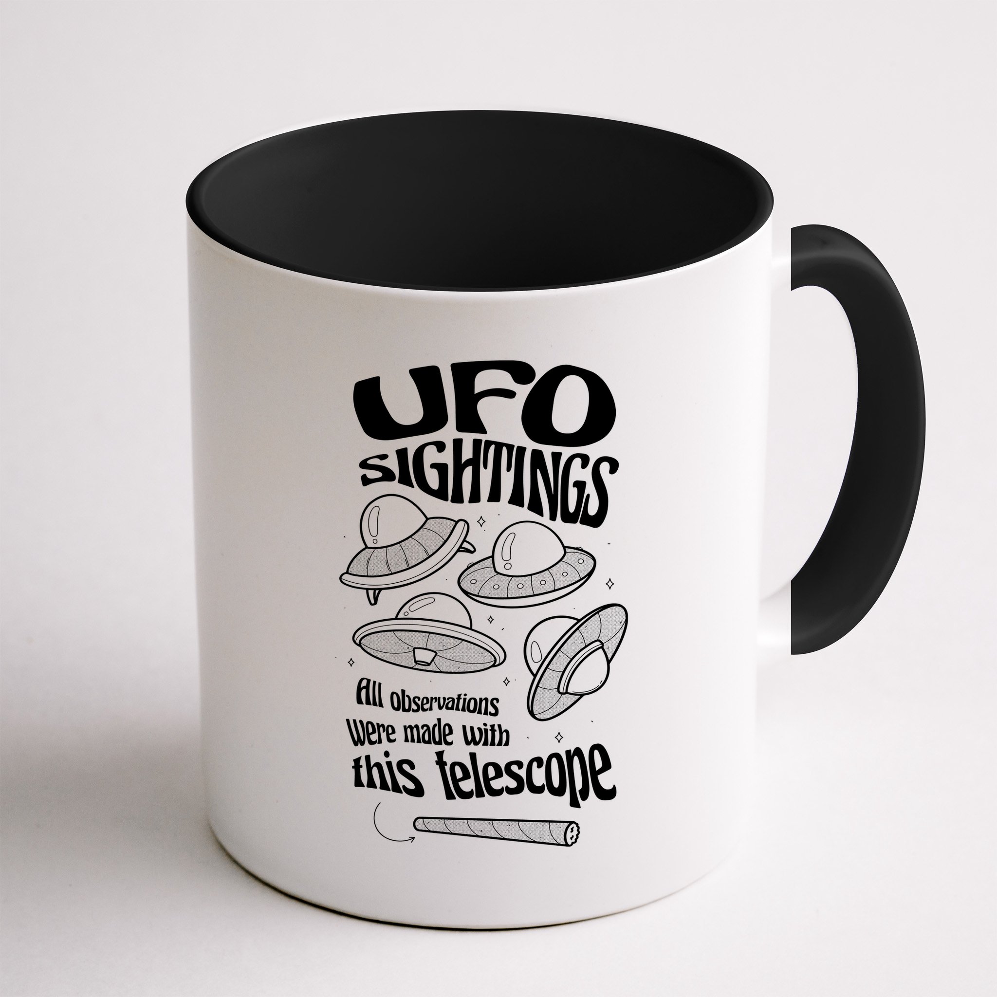 UFO Sightings Funny Mug