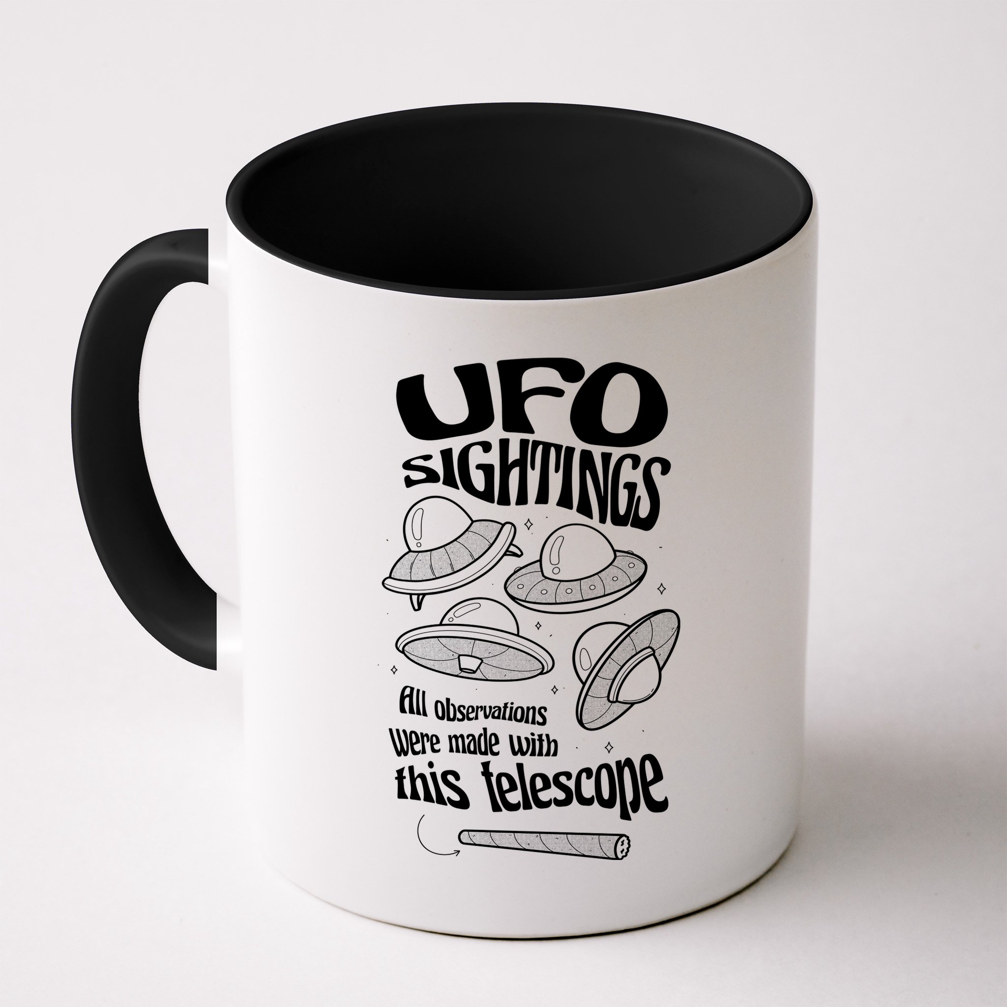 UFO Sightings Funny Mug