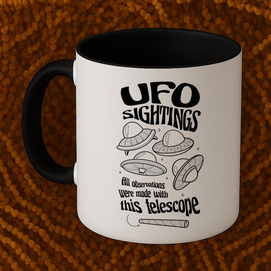 UFO Sightings Funny Mug
