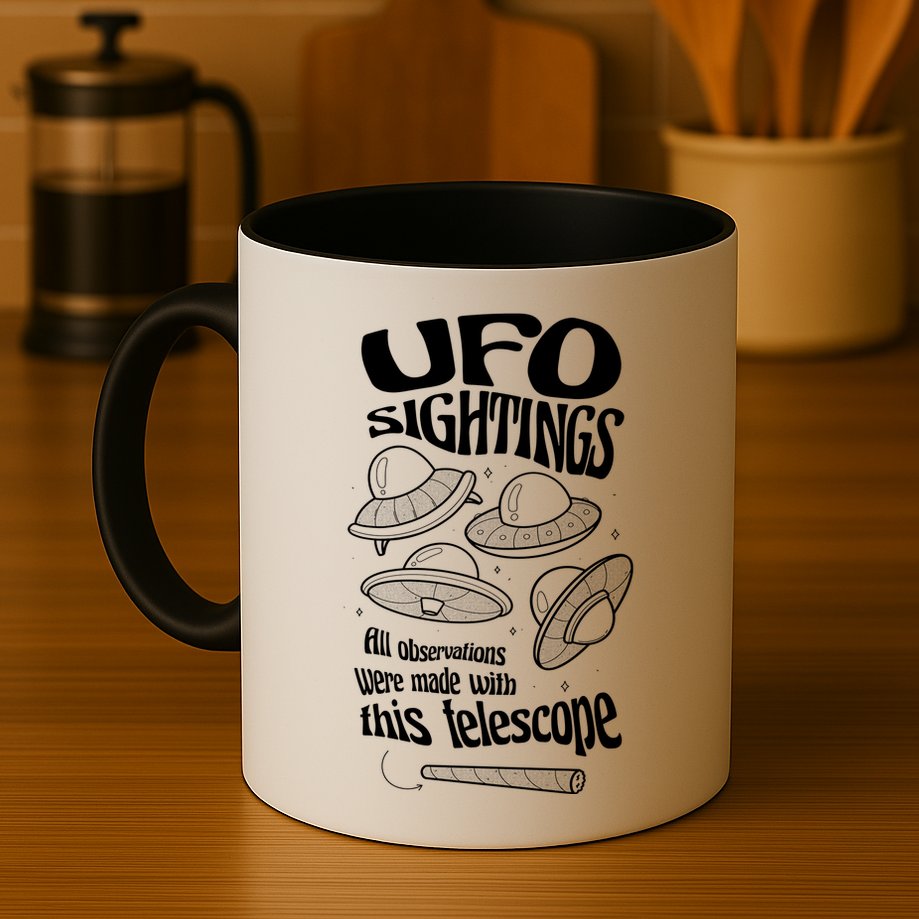 UFO Sightings Funny Mug