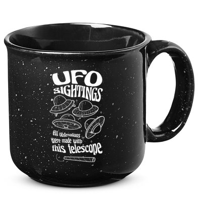 UFO Sightings Funny 15oz Campfire Ceramic Mug
