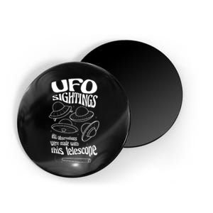 UFO Sightings Funny Magnet