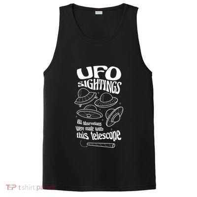 UFO Sightings Funny PosiCharge Competitor Tank