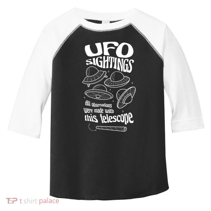 UFO Sightings Funny Toddler Fine Jersey T-Shirt