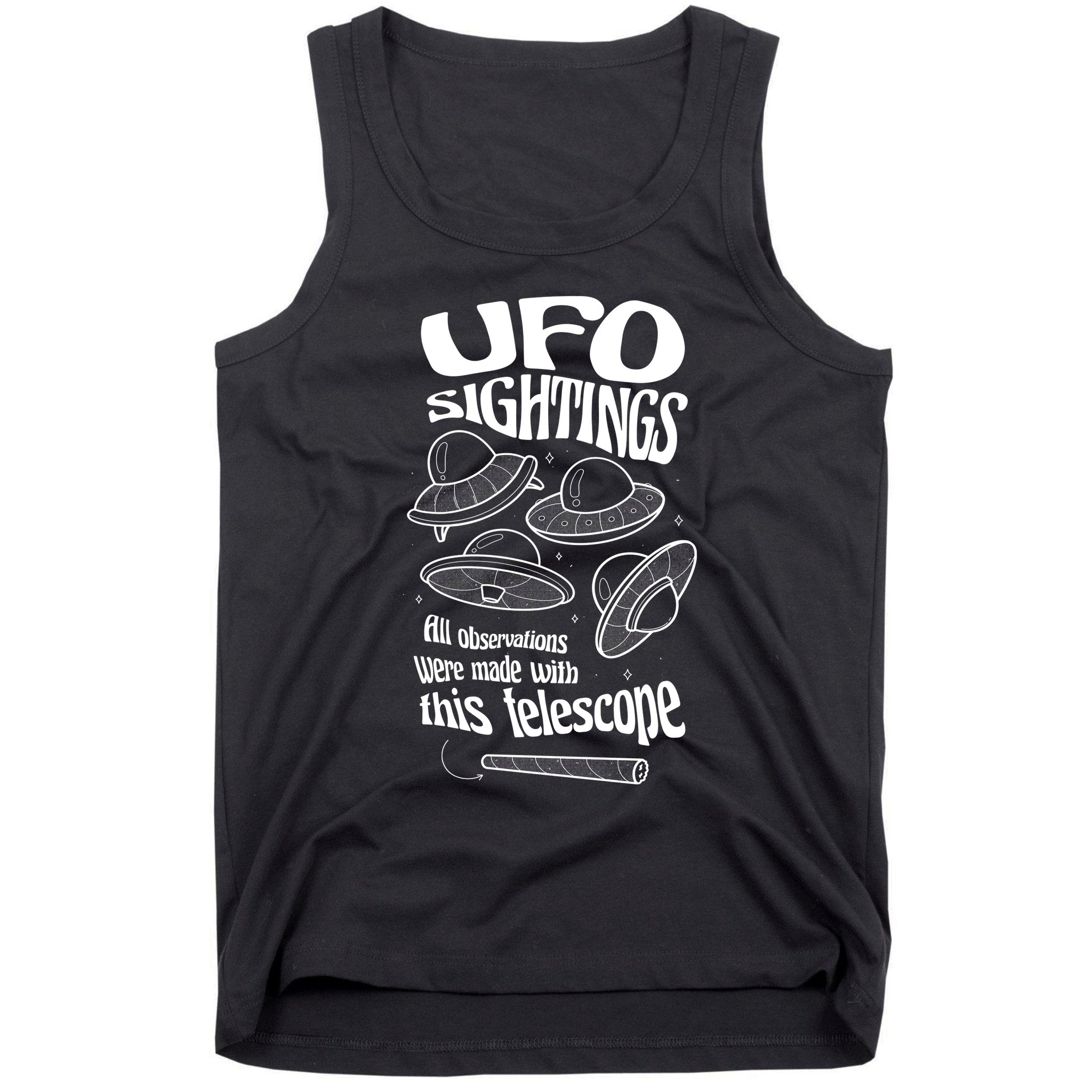 UFO Sightings Funny Tank Top