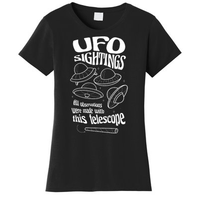 UFO Sightings Funny Women's T-Shirt