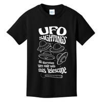UFO Sightings Funny Kids T-Shirt