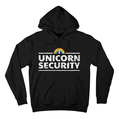 Unicorn Security Funny Cute Police Halloween Costume Hoodie