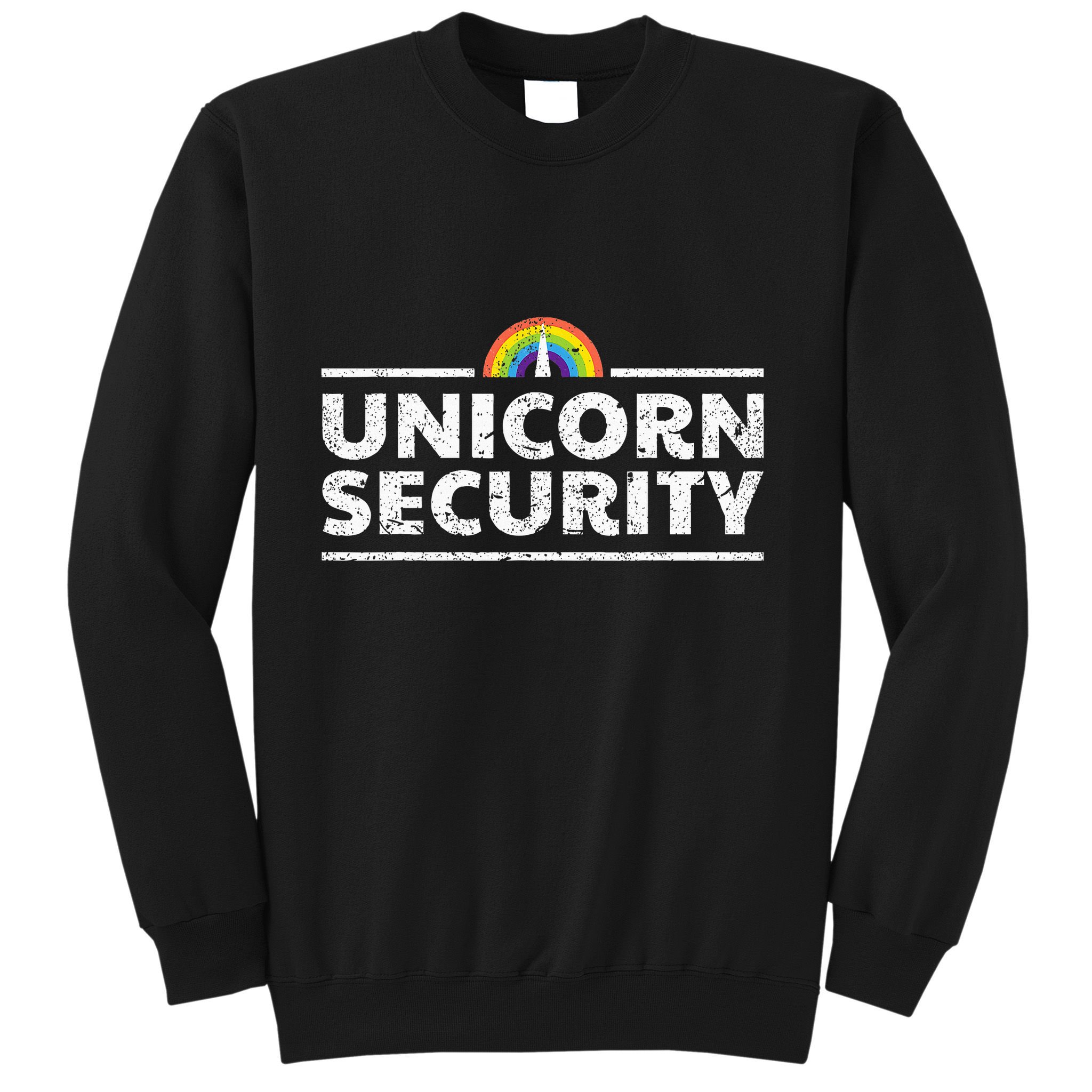 Unicorn Security Funny Cute Police Halloween Costume Sweatshirt