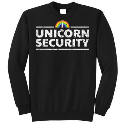 Unicorn Security Funny Cute Police Halloween Costume Sweatshirt