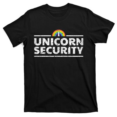 Unicorn Security Funny Cute Police Halloween Costume T-Shirt