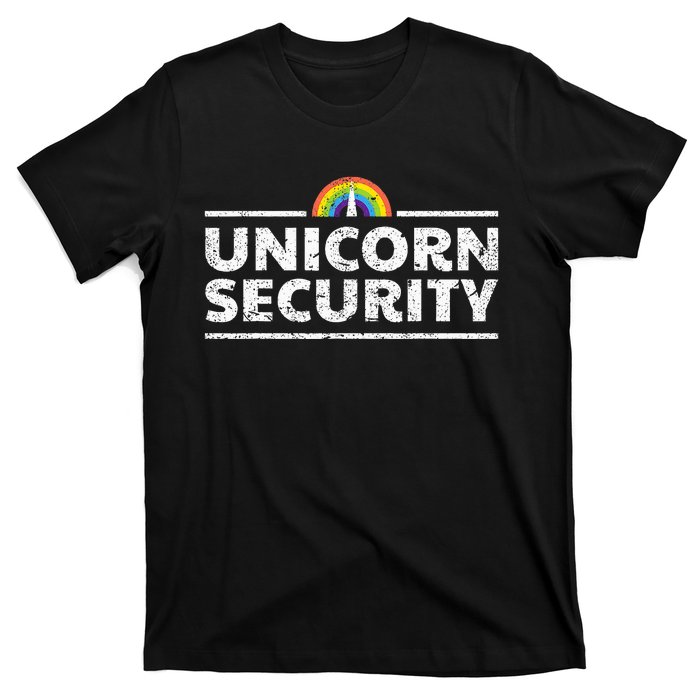 Unicorn Security Funny Cute Police Halloween Costume T-Shirt