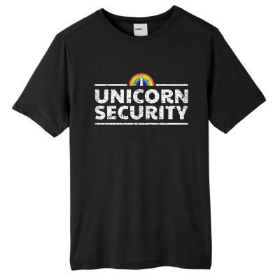 Unicorn Security Funny Cute Police Halloween Costume Tall Fusion ChromaSoft Performance T-Shirt