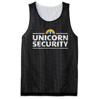 Unicorn Security Funny Cute Police Halloween Costume Mesh Reversible Basketball Jersey Tank