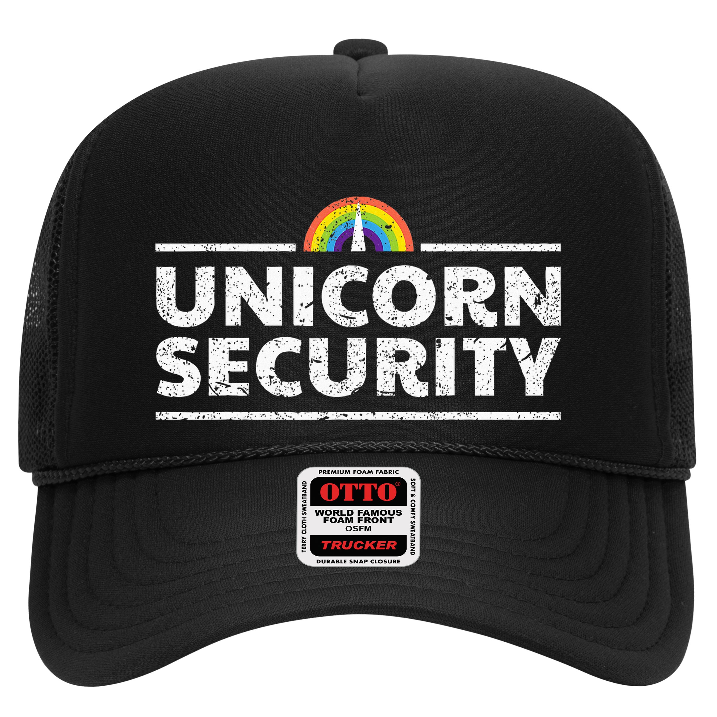 Unicorn Security Funny Cute Police Halloween Costume Hat