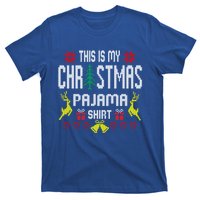 Ugly Sweater Funny This Is My Christmas Pajama Gift T-Shirt