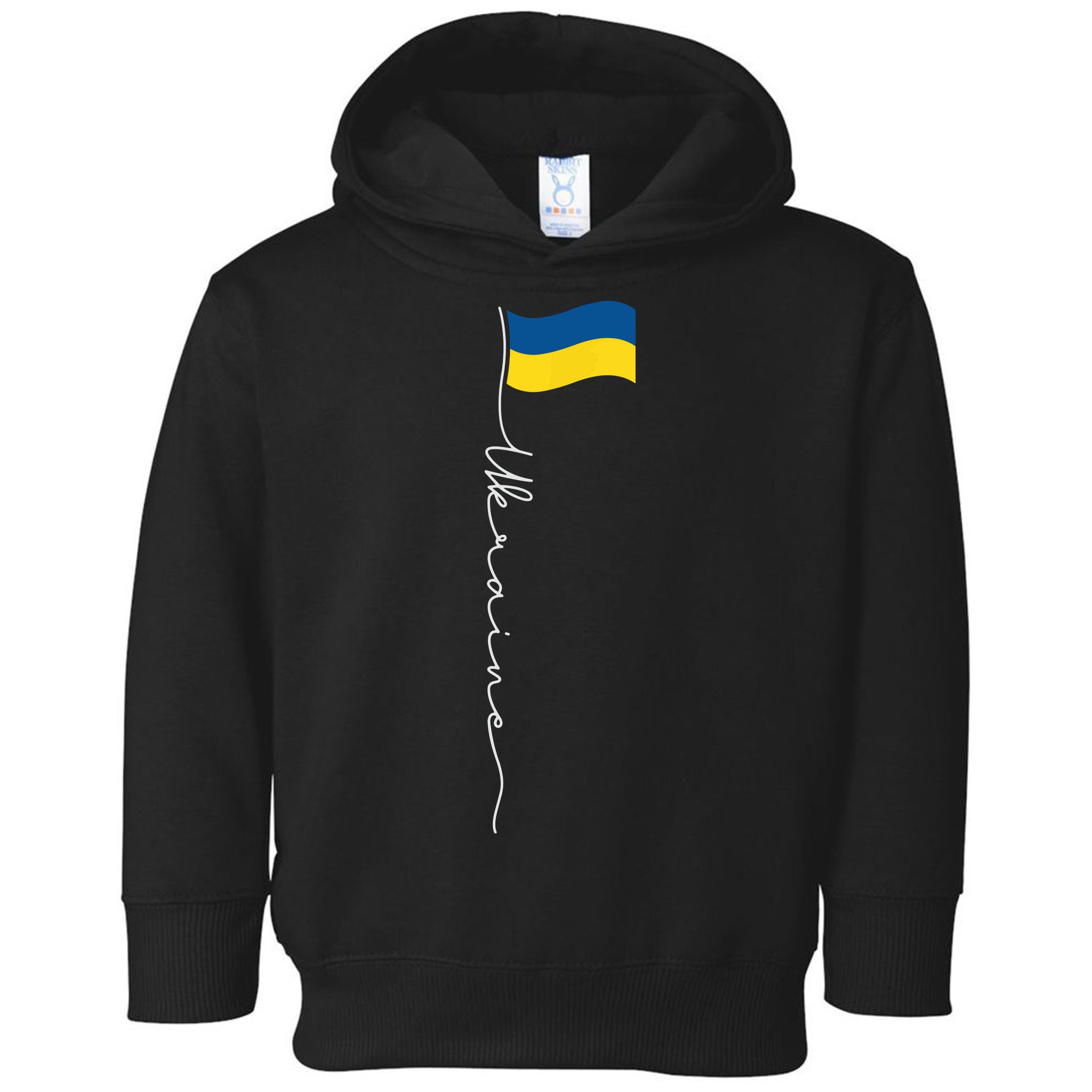Ukraine Signature Flag Pole Toddler Hoodie