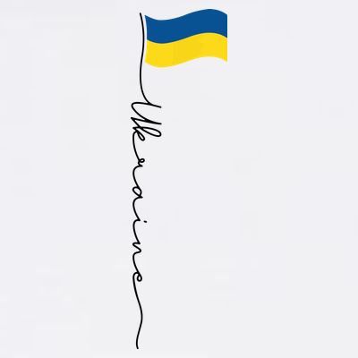 Ukraine Signature Flag Pole T-Shirt