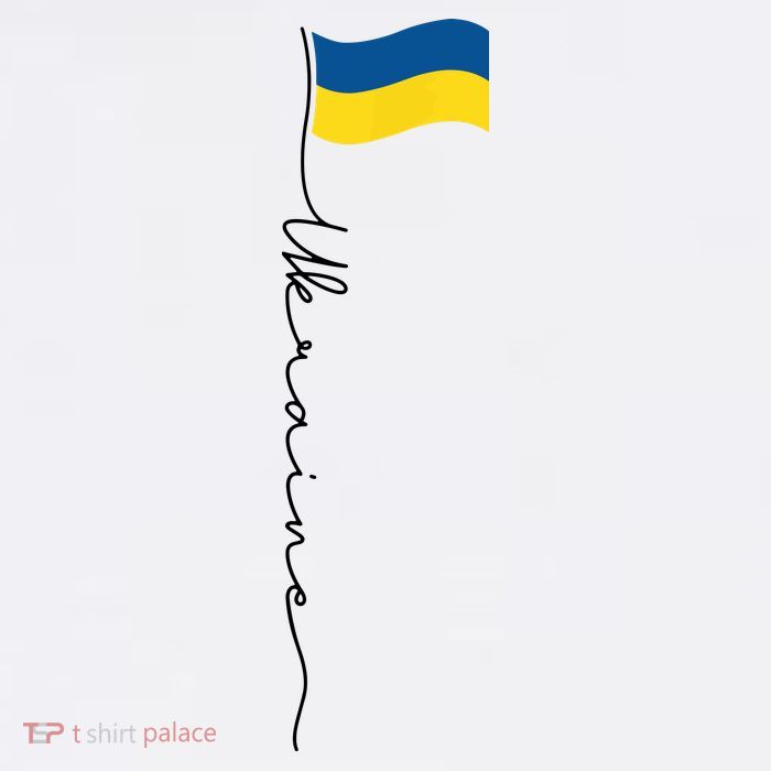 Ukraine Signature Flag Pole Flatbill Hat