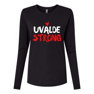 Uvalde Strong Gun Control Uvalde Texas Womens Cotton Relaxed Long Sleeve T-Shirt