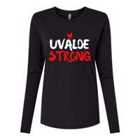 Uvalde Strong Gun Control Uvalde Texas Womens Cotton Relaxed Long Sleeve T-Shirt