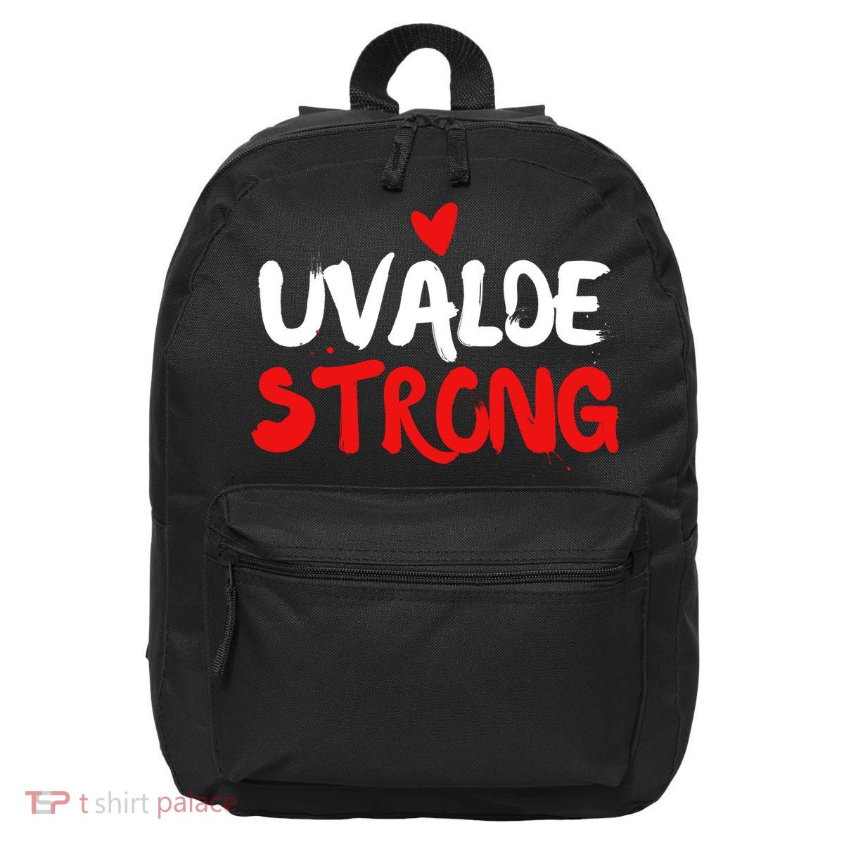Uvalde Strong Gun Control Uvalde Texas 16 in Basic Backpack