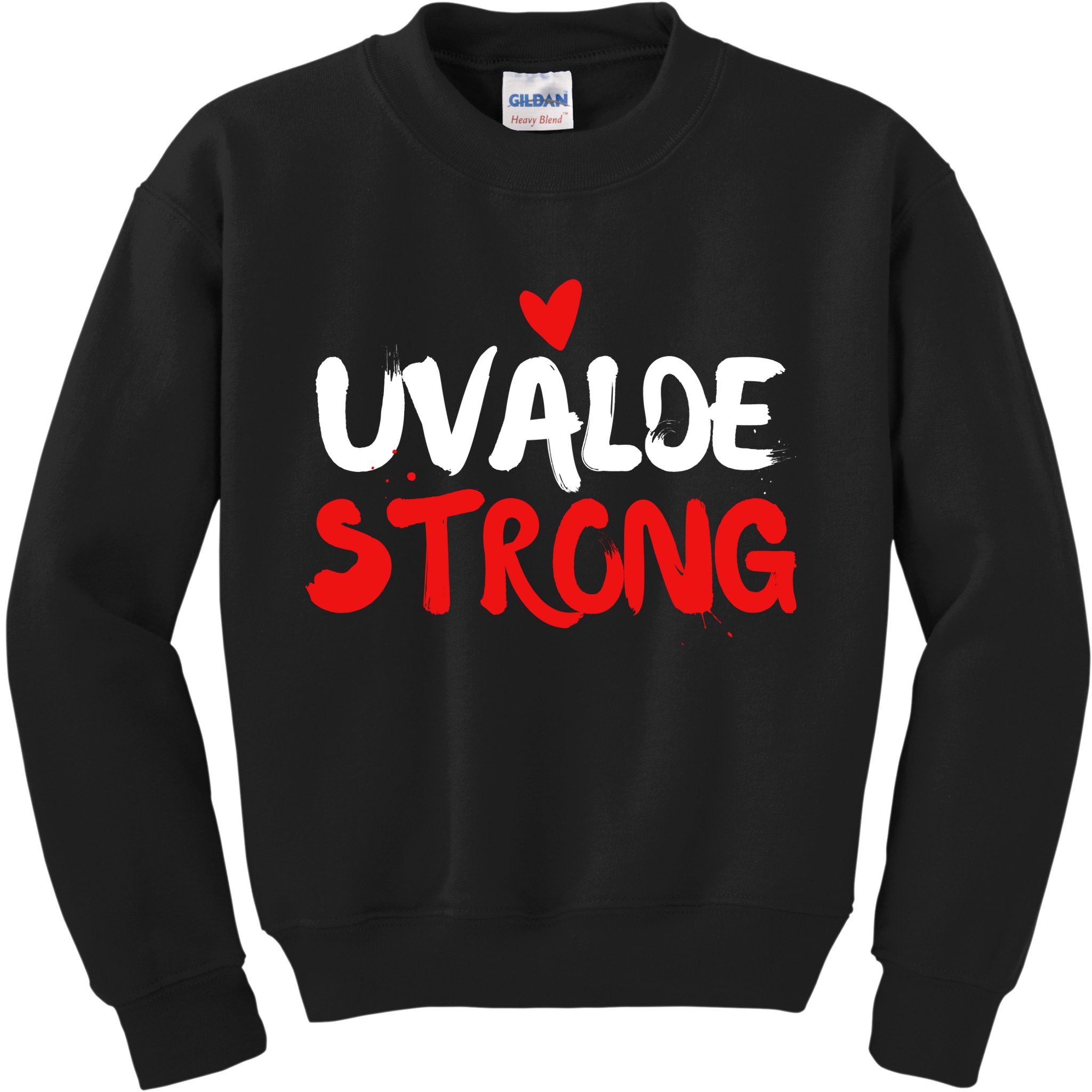 Uvalde Strong Gun Control Uvalde Texas Kids Sweatshirt