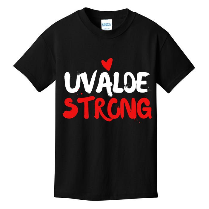 Uvalde Strong Gun Control Uvalde Texas Kids T-Shirt