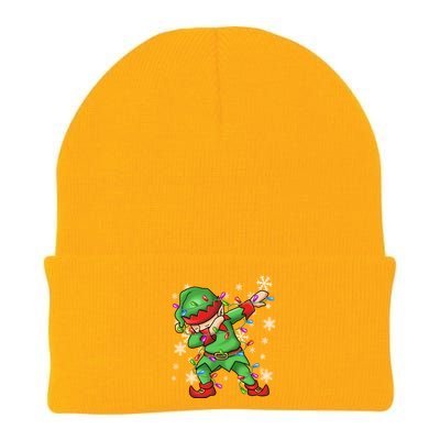 Ugly Sweater Gift Christmas Squad Dabbing Elf Gift Knit Cap Winter Beanie