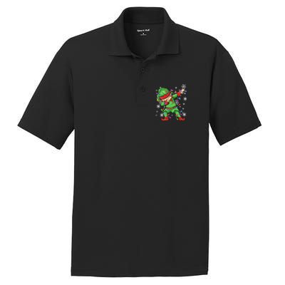 Ugly Sweater Gift Christmas Squad Dabbing Elf Gift PosiCharge RacerMesh Polo