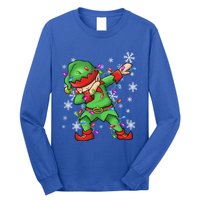 Ugly Sweater Gift Christmas Squad Dabbing Elf Gift Long Sleeve Shirt