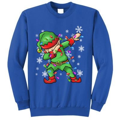 Ugly Sweater Gift Christmas Squad Dabbing Elf Gift Sweatshirt