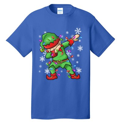 Ugly Sweater Gift Christmas Squad Dabbing Elf Gift Tall T-Shirt