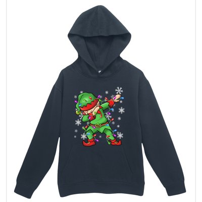 Ugly Sweater Gift Christmas Squad Dabbing Elf Gift Urban Pullover Hoodie