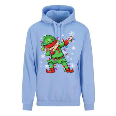 Ugly Sweater Gift Christmas Squad Dabbing Elf Gift Unisex Surf Hoodie