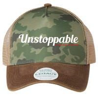 Unstoppable So get out of my way Inspirational Legacy Tie Dye Trucker Hat