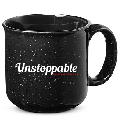 Unstoppable So get out of my way Inspirational 15oz Campfire Ceramic Mug