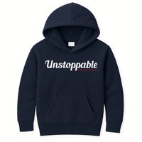 Unstoppable So get out of my way Inspirational Kids Hoodie