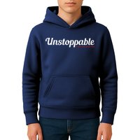 Unstoppable So get out of my way Inspirational Kids Hoodie