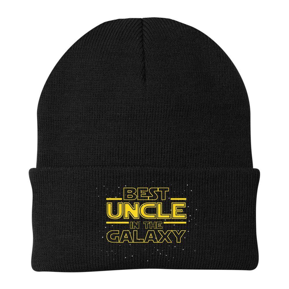 Uncle Shirt Gift for New Uncle, Best Uncle in the Galaxy Beanie