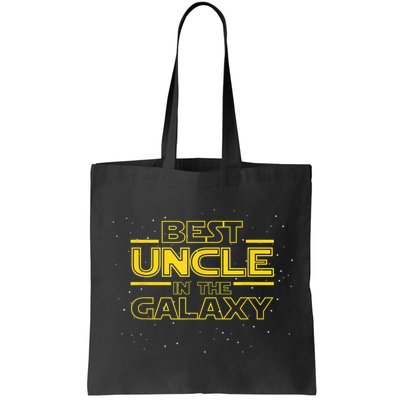 Uncle Shirt Gift for New Uncle, Best Uncle in the Galaxy Bag