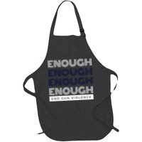 Uvalde Stop Gun Violence Enough End Gun Violence Apron