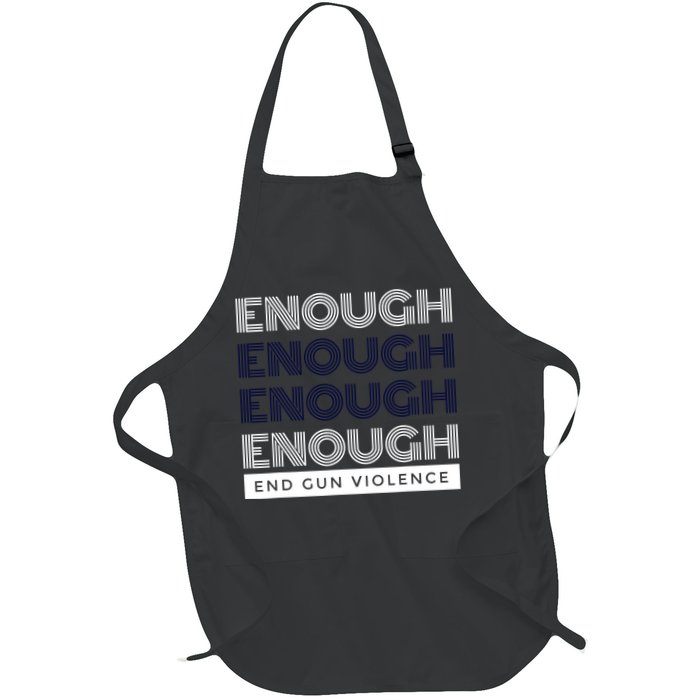 Uvalde Stop Gun Violence Enough End Gun Violence Apron