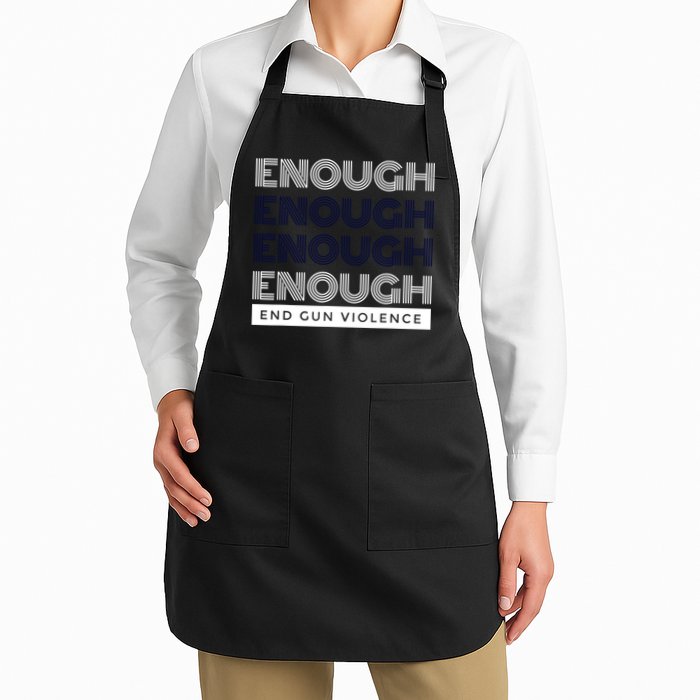 Uvalde Stop Gun Violence Enough End Gun Violence Apron